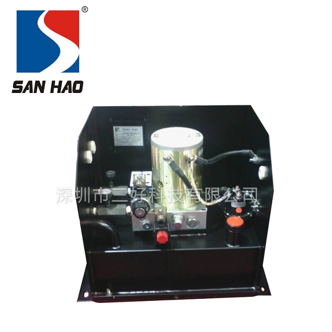 貨車尾板液壓動力單元的結(jié)構(gòu)和工作原理