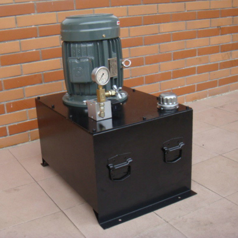 導(dǎo)軌式升降平臺(tái)液壓泵站的構(gòu)成、原理及特點(diǎn)